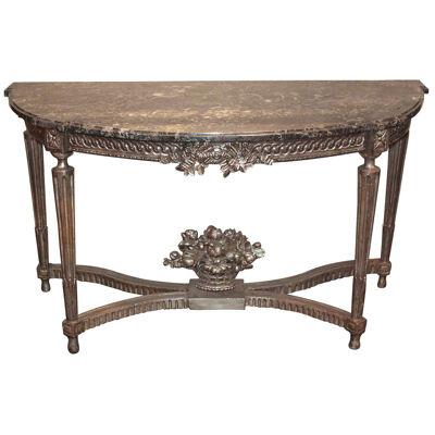 19th Century French Louis XVI Console