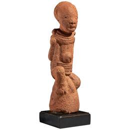 Standing Intact 2000 year old Terracotta Figure, Nok Culture,Nigeria