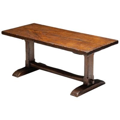 Rustic Naive Dining Table, France, 19th Century