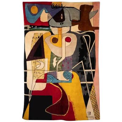 After Le Corbusier, Rug, or tapestry « Taureau II ». Contemporary work