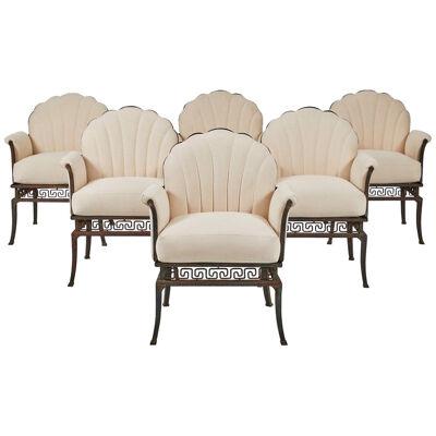 A Group of Six Chairs from Casa Encatada by T H Robsjohn-Gibbings