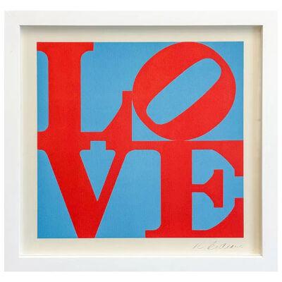 Robert Indiana Philadelphia Love Pop Art Limited Edition Lithograph, Signed