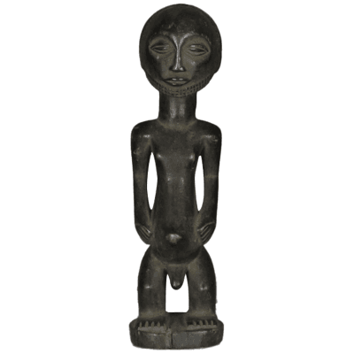 Small Carved Wood 'Luba' Statue