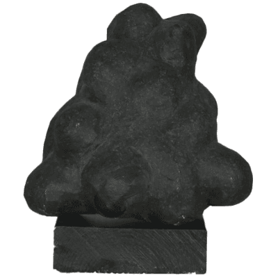 'Formia' Black Granite Sculpture by Ole Monster Herold, 2020