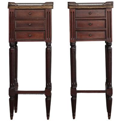 20th Century French Bedside Tables (Set of 2)
