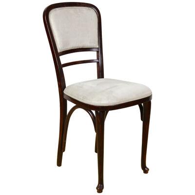 Art Nouveau Bentwood Chair by Thonet - Newly Upholstered, Austria circa 1905