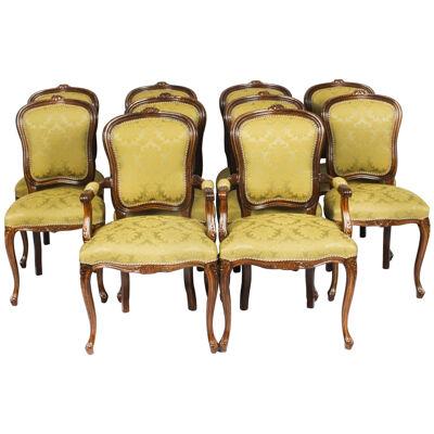Bespoke Set of 10 Louis XVI Revival Dining Chairs Available to Order