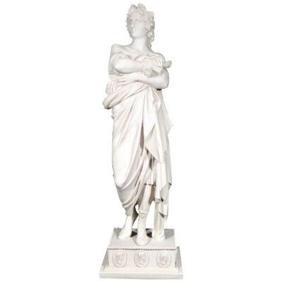 Stunning Roman Senator Marble Figure