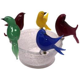 Wave Murano Glass - Bird Bath by Wave Murano Glass