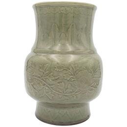 Antique Chinese Celadon Vase, 19th century or earlier