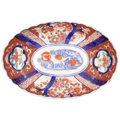 Imari Oval Dish, Japan, 19th century