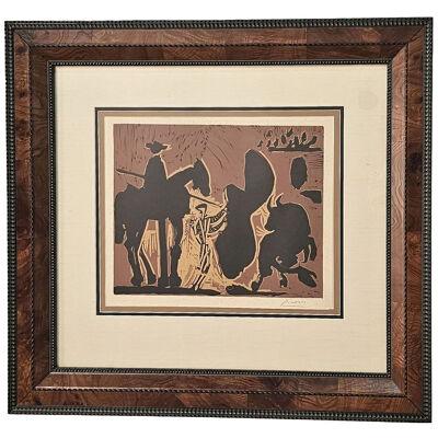 Engraving after Picasso from "Toro" Series, U.S.A. circa 1980