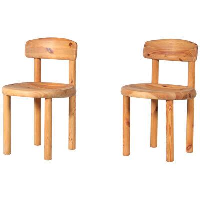 Pair of Dining Chairs by Rainer Daumiller for Hirtshals Sawmill, Denmark 1960