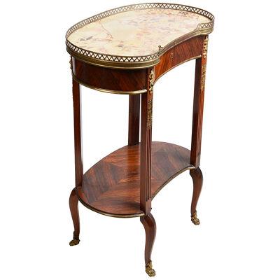 Louis XVI style Two tier side table 19th Century