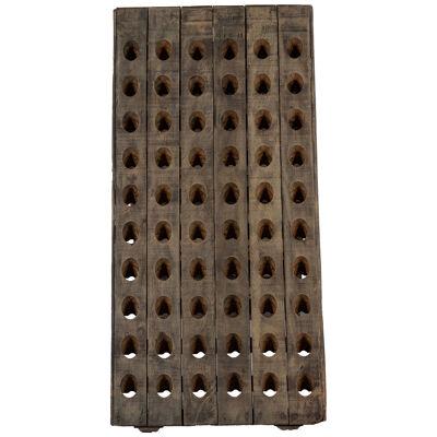 Veuve Clicquot French Antique Champagne Riddler or Wine Rack