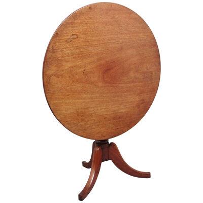 Early 19th Century mahogany tripod table