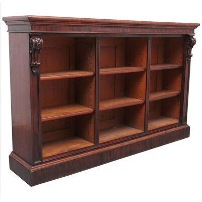 Early 19th Century open bookcase