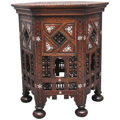 19th Century Moorish occasional table