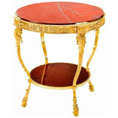 Pamira akantus table with marble table top