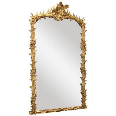19th Century Spanish Neo Rococo Mirror