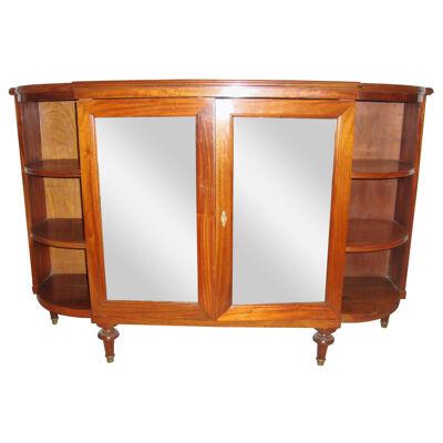 Maison Jansen Style Serving Console Credenza Custom Quality Curved Sided Server