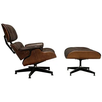 Herman Miller, Mid-Century Modern, Eames Lounge Chair, Ottoman, USA, 1960s