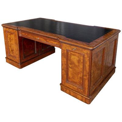 A Large 72″ Regency Period Library Desk