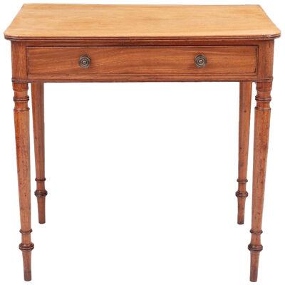 A Regency Period Narrow One Drawer Side Table