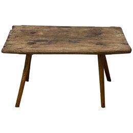  Brutalist, Antique small Work Table