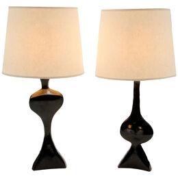 Pair of table lamps " Adam and Eve"