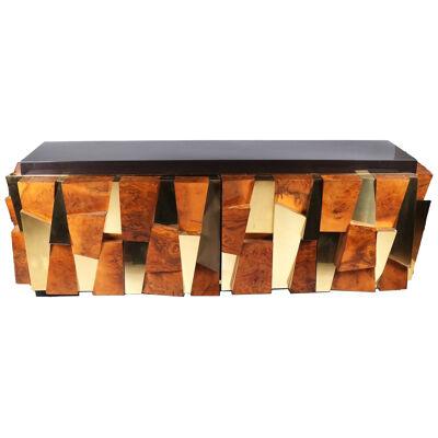 Cityscape 20th C. Modern Sideboard, 1980