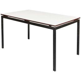 Charlotte Perriand Mid-Century Modern Black and Grey Cansado Table, circa 1950