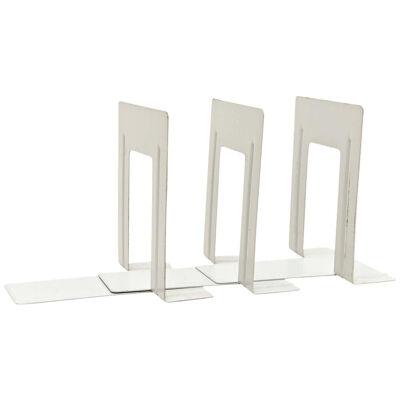 Bauhaus Book Holders in Grey Lacquered Metal