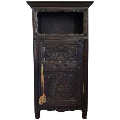 19th C.  Antique Cupboard from Brittany, France