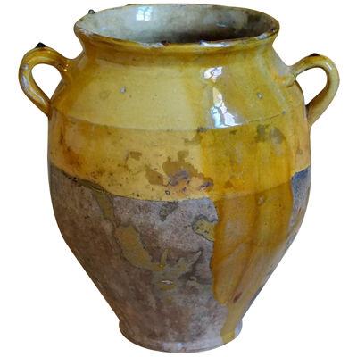 19th C French terracota/clay jar