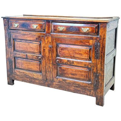 Early 18th Century Oak Dresser Cupboard