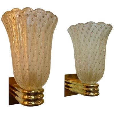Murano Cup Sconces