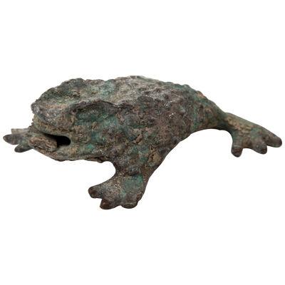 Japan - three-legged toad in bronze