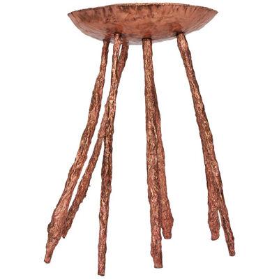 Electroformed Side Table, Signed by Michael Gittings