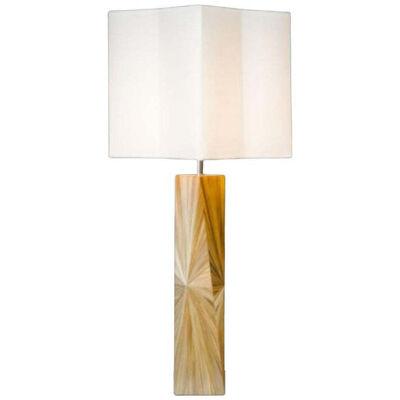 Franck Yellow Table Lamp by Pierre-Axel Coulibeuf