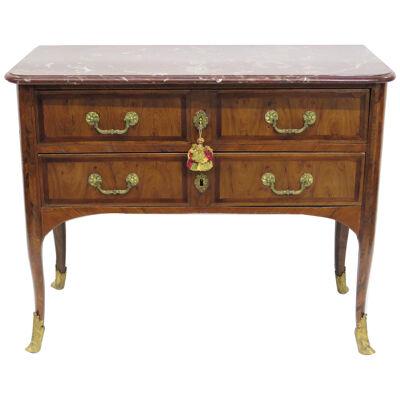 Louis XV Commode with Marquetry Decoration
