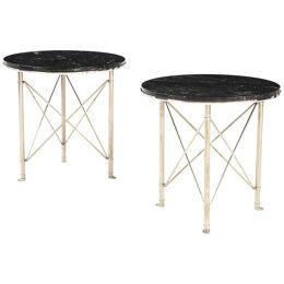 Pair of Modern Side tables by Donghia.