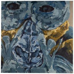 Animal Painting, Dominique Yee (1960- ) Auzoux's Troglodytes Gorilla's
