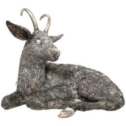Mario Buccellati, a Rare and Exceptional Italian Silver Goat