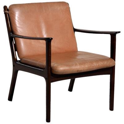 Danish design armchair by Ole Wansher (1903 - 1985), 1960’s.
