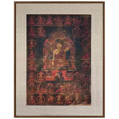 17th Century Tibetan Thangka Painting