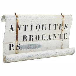 EARLY 20TH CENTURY FRENCH ANTIQUE STREET SHOP SIGN