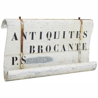 EARLY 20TH CENTURY FRENCH ANTIQUE STREET SHOP SIGN
