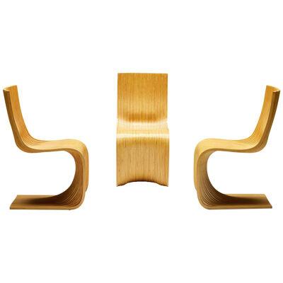 Alejandro Estrada Bamboo Dining Chairs for Piegatto, 2006 