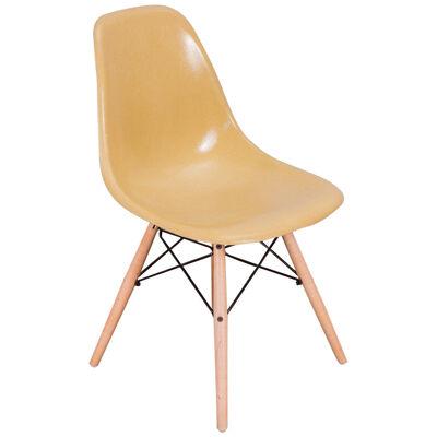 Eames for Herman Miller Ochre Yellow Shell Chair